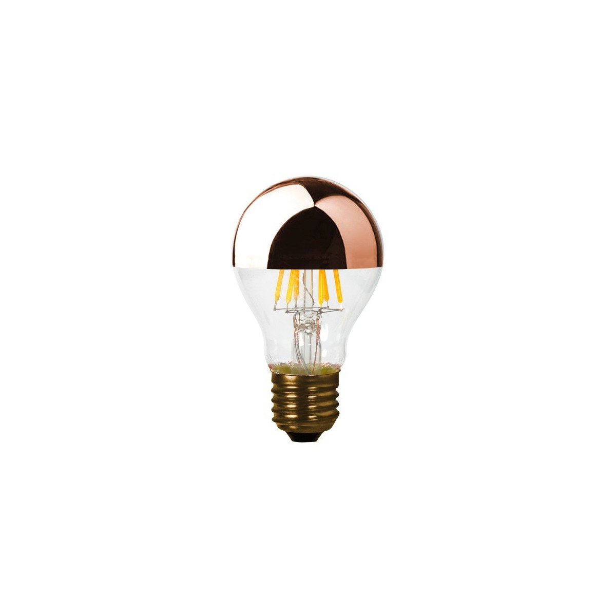 Ampoule décorative Edison LED GLOBE CUIVRE Lemobilier.ma