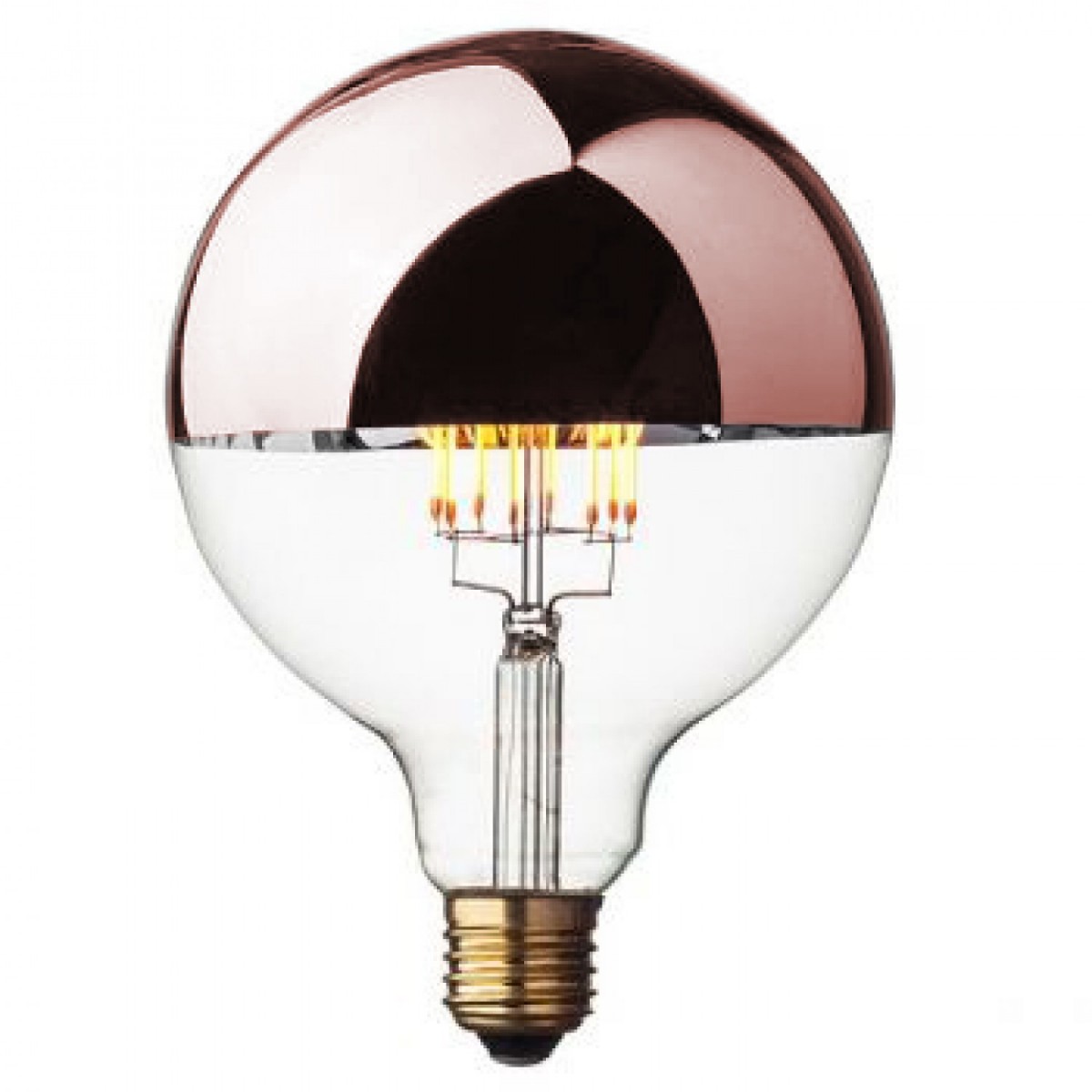 Ampoule décorative Edison LED GLOBE GEANT CUIVRE Lemobilier.ma