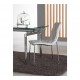 Chaise MONZA Cuir - Black or White