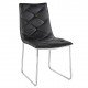 Chaise MONZA Cuir - Black or White