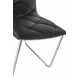 Chaise MONZA Cuir - Black or White