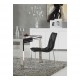 Chaise MONZA Cuir - Black or White