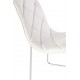 Chaise MONZA Cuir - Black or White