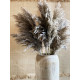 Fleur de PAMPA 90cm - 3 branches grises séchées