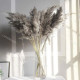 Fleur de PAMPA 90cm - 3 branches grises séchées