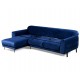 Canapé d'angle ANCHOR - Bleu Cobalt