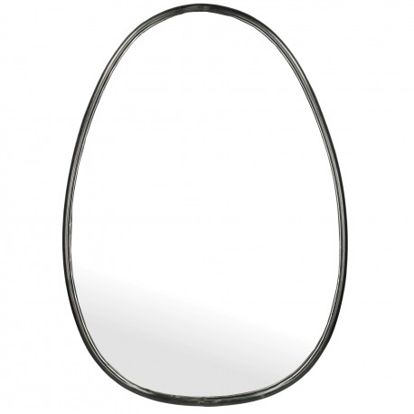 Miroir SHINY Black - Oval - 73cm