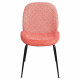 Chaise GAB Coral & Black - Limited Edition