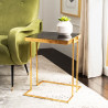 Table d'appoint UMIDA - Black & Gold