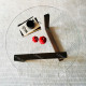Table basse ronde - LYNE Accacia