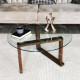 Table basse ronde - LYNE Accacia