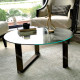 Table basse ronde - LYNE Accacia