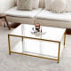 Table basse rectangulaire - GIULIA Gold