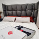 Lit double HUTSKY - Nubuk Anthracite