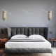 Lit double HUTSKY - Nubuk Anthracite