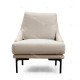 Fauteuil GIMILANO - Bouclette Crème