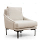 Fauteuil GIMILANO - Bouclette Crème