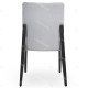 Chaise BADETTO - Toile Gris chiné