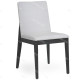 Chaise BADETTO - Toile Gris chiné