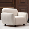 Fauteuil Club HAVANA - Toile Bouclette