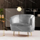 Fauteuil NORI - Toile grise