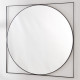 Miroir VENDI Blanc - 77 cm