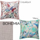 Coussin BOHEMIA 45x45cm - 2 finitions au choix