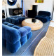 Salon modulaire LEONDA - Velvet Blue