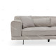 Canapé d'angle LUXEN - Beige - Angle à gauche
