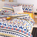 Parure de lit en Coton renforcé KAZAR - 2 places - 200 x 220cm