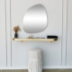 Miroir OVEO 75 cm - Gold