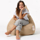 Pouf SAKY HIGHBACK - Outdoor (coloris au choix)