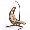 Fauteuil suspendu outdoor JUSTLAY - Assise Cappuccino