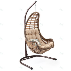 Fauteuil suspendu outdoor RIMBAHI - Assise Cappuccino