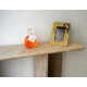 Console ANTIQUA - Travertin brut & plateau au choix