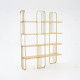 Etagère ZEPHYR - Wood & Gold