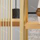 Etagère ZEPHYR - Wood & Gold