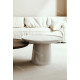 Duo de tables basses KINGSTON - Noyer & laque précieuse Moka