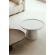 Duo de tables basses KINGSTON - Noyer & laque précieuse Moka