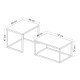 Duo de tables basses MANKO