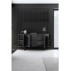 Buffet bas KUDY - Anthracite - 160 cm