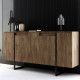 Buffet bas KUDY - Woodstyle - 160 cm