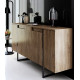 Buffet bas KUDY - Woodstyle - 160 cm