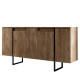 Buffet bas KUDY - Woodstyle - 160 cm