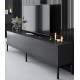 Meuble TV KUDY - Anthracite - 180 cm