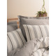 Parure de lit en Coton renforcé LINEO - 2 places - 240 x 260cm