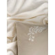 Parure de lit en Coton renforcé brodé NORHEEN - 2 places - 240 x 260cm