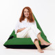 Pouf SAKY PYRAMID xL - Bi-Tons et réversible - Outdoor (coloris au choix)