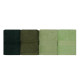 Set de 4 serviettes Hobby - Green RAINBOW - 50x90cm