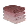 Set de 4 serviettes Hobby - Blush RAINBOW - 50x90cm